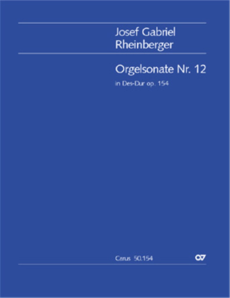 Orgelsonate Nr. 12 in Des